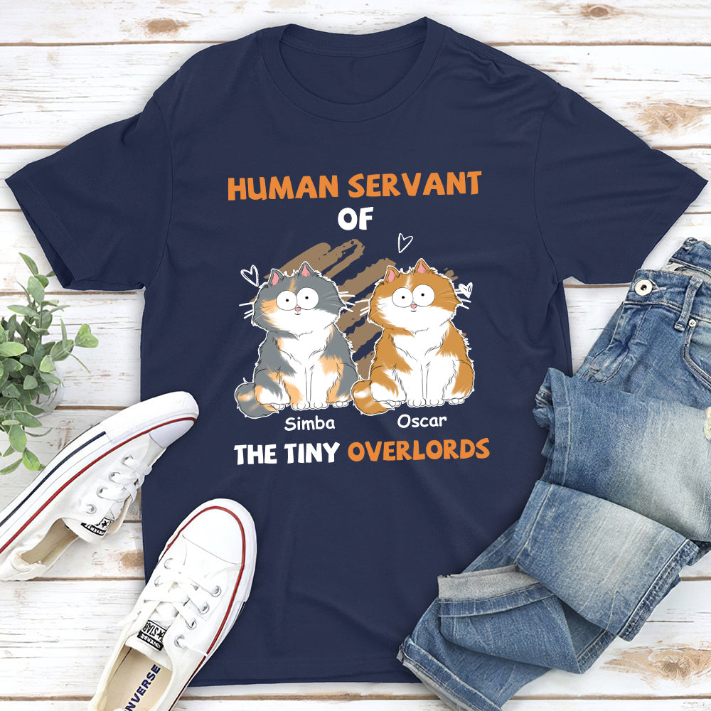 Exclusive Personalized Custom Unisex T-shirt - Human Servant Of Overlords
