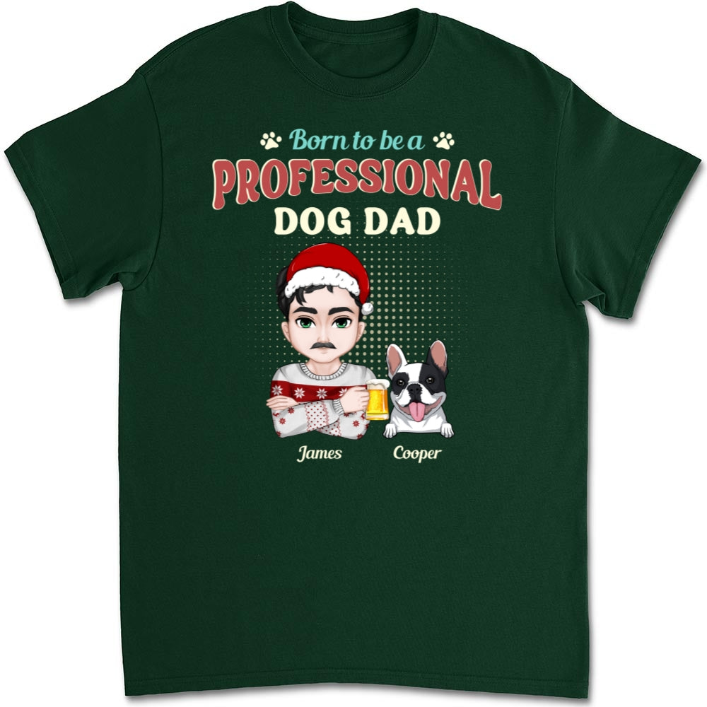 Born Professional - Personalized Custom Unisex 5.3 oz T-shirt for Pet Lovers