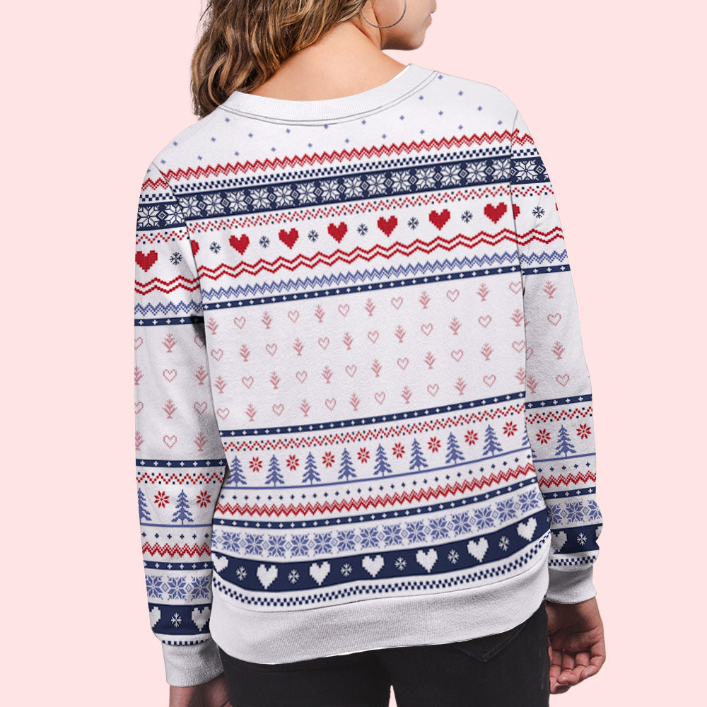 You Me And Our Dogs - Stylish Personalized Custom All-Over-Print Unisex Sweatshirt for Dog Lovers