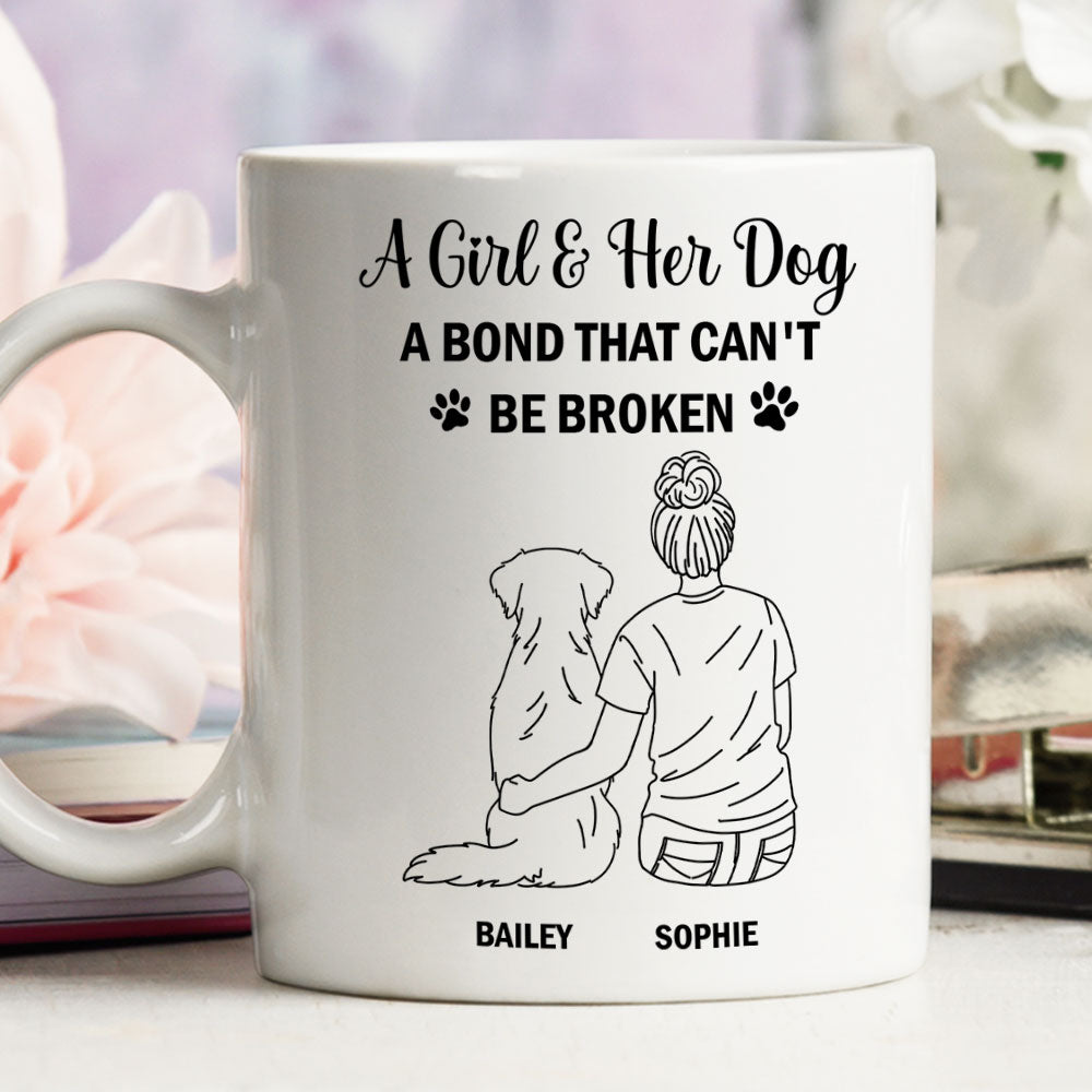 Our Bond - Personalized Custom 11oz/15oz Coffee Mug for a Vigor - Filled Day