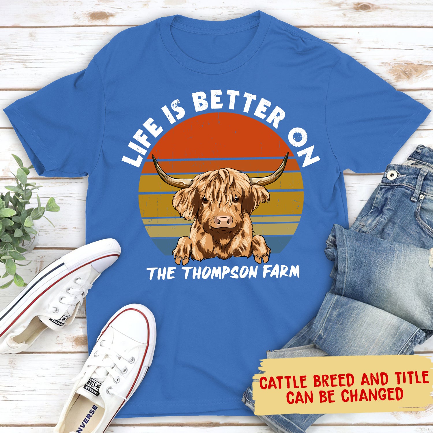 A Better Life - Personalized Custom Premium Men's 4.2 oz T-Shirt for Pet Lovers