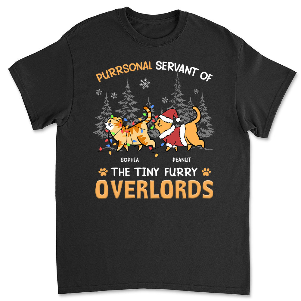 Servant In Winter Forest - Customizable Unisex 5.3 oz Personalized T-shirt for Pet Lovers