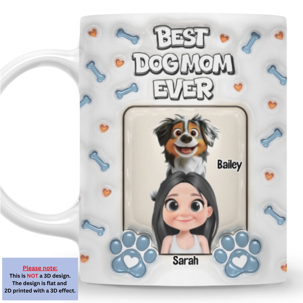 Forget Mother Day - Personalized Custom 3D Inflated Effect 11oz Ceramic Mug for Various Beverages