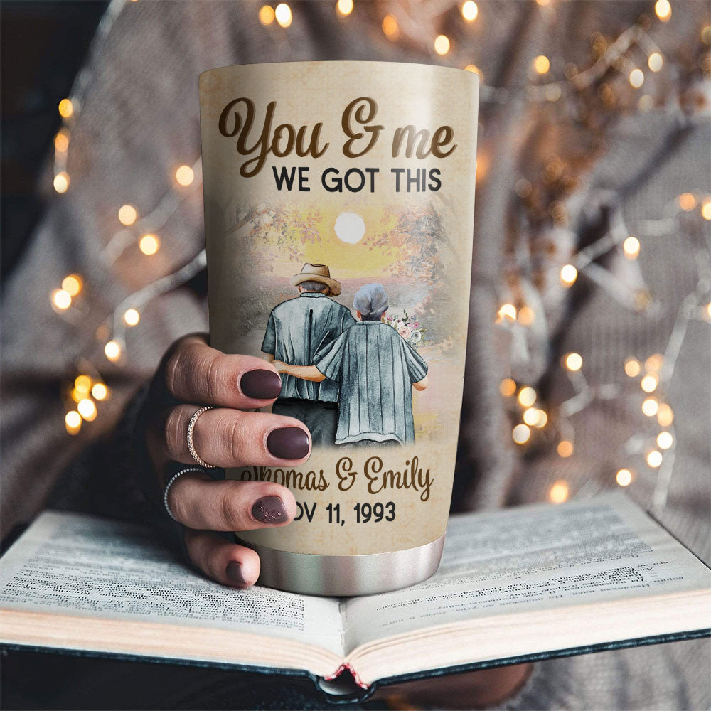 The Pages Of My Life - Personalized Custom 20oz Stainless Steel Tumbler with Thousands of Cool Designs