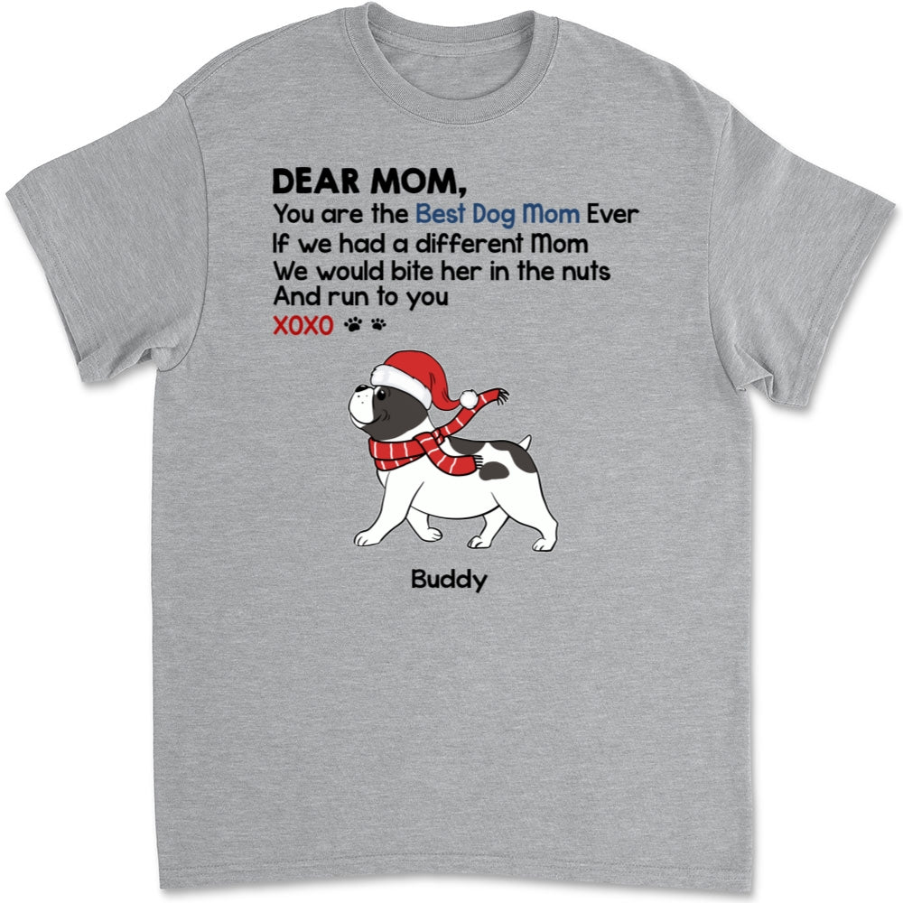 You Are The Best Dog Dad Mom - Personalized Custom Unisex 5.3 oz T-shirt for Pet Lovers