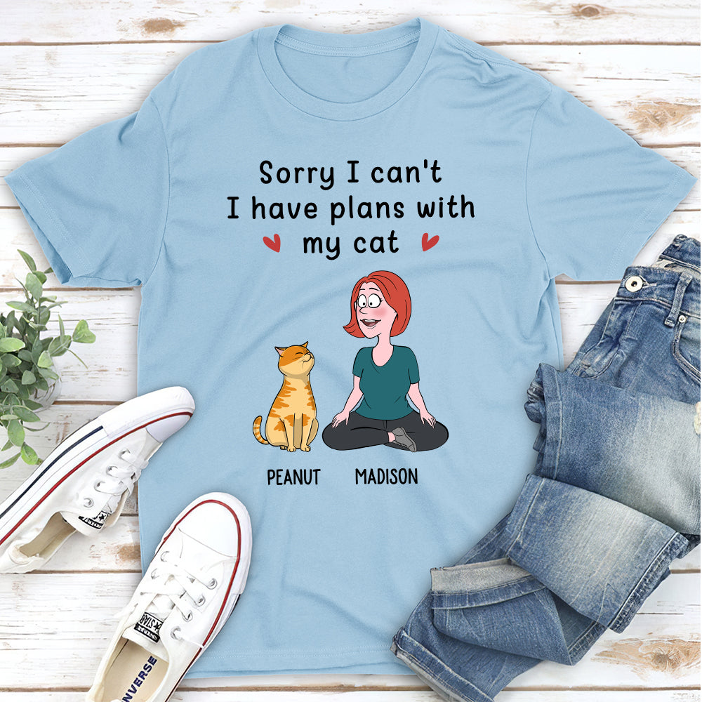Personalized Custom Unisex Cat - Themed T - shirt: Perfect Gift for Pet Lovers
