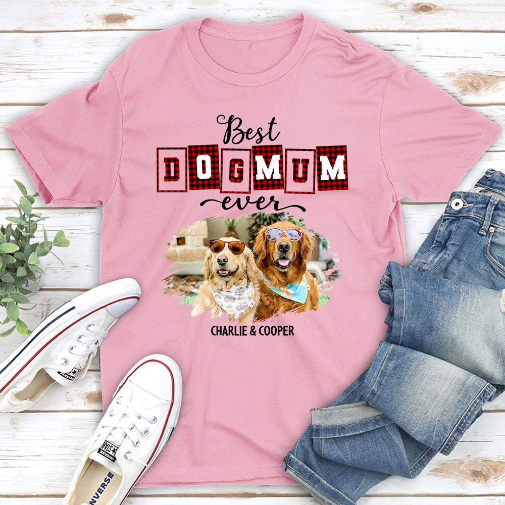 Best Mom Of The Year Personalized Custom Unisex 5.3 oz Photo T-shirt