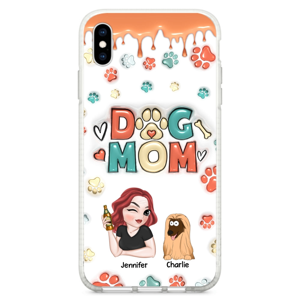 My Lovely Dog Ver 3 - Exclusive Personalized Custom 3D Inflated Effect TPU Phone Case for Smartphones