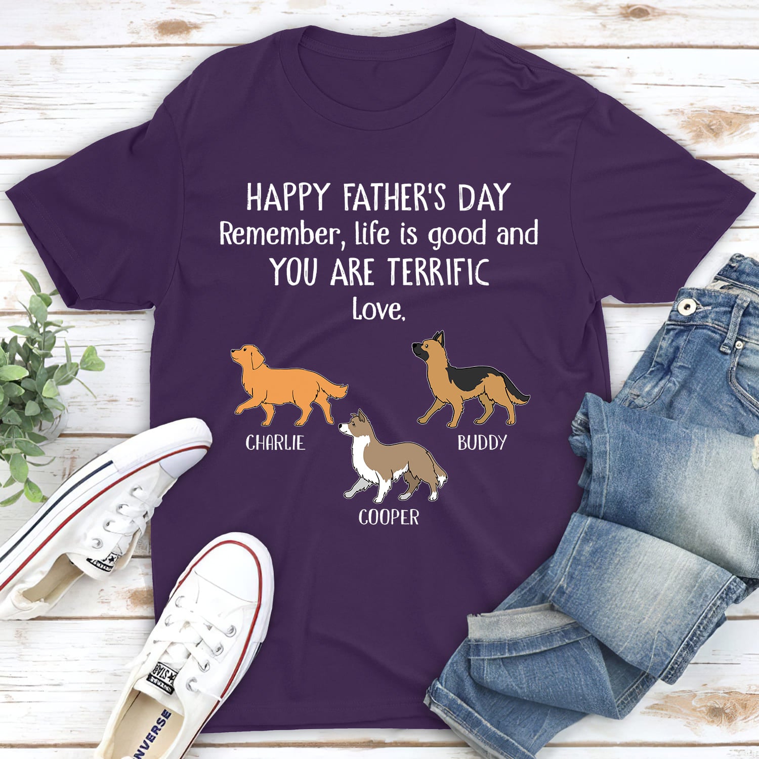 You Are Terrific - Personalized Custom Unisex Heavy Cotton T-shirt for Pet Lovers