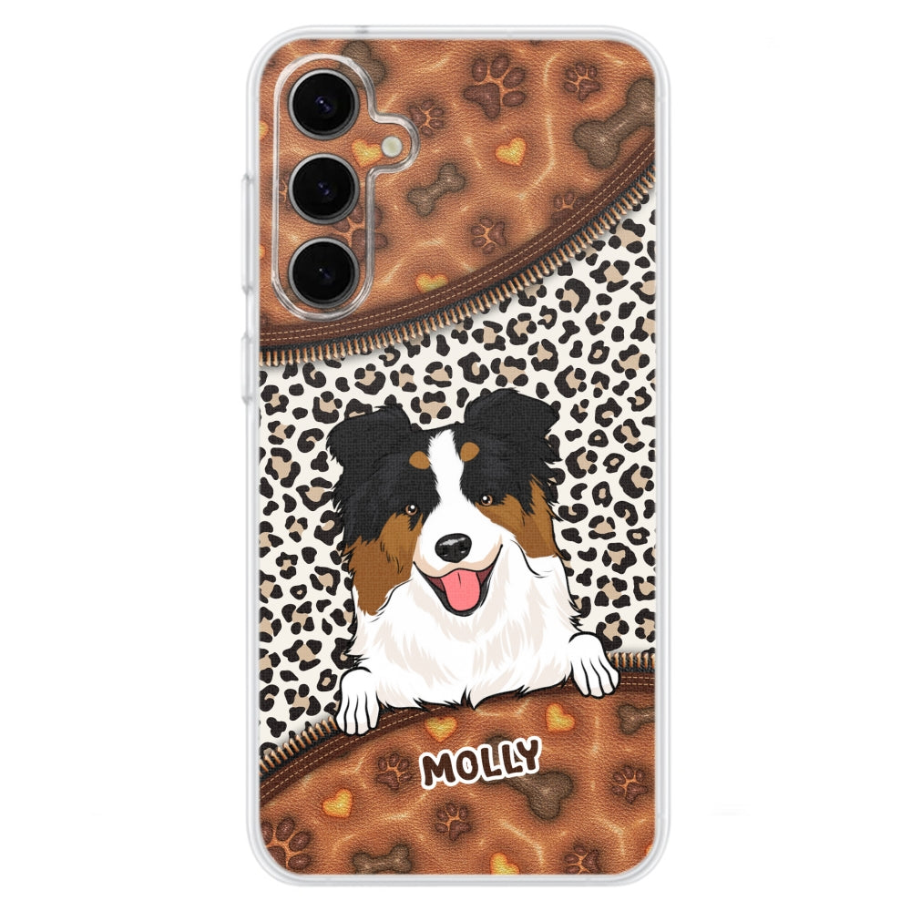 Our Dogs - Customizable 3D Inflated Effect Personalized Phone Case for Smartphones