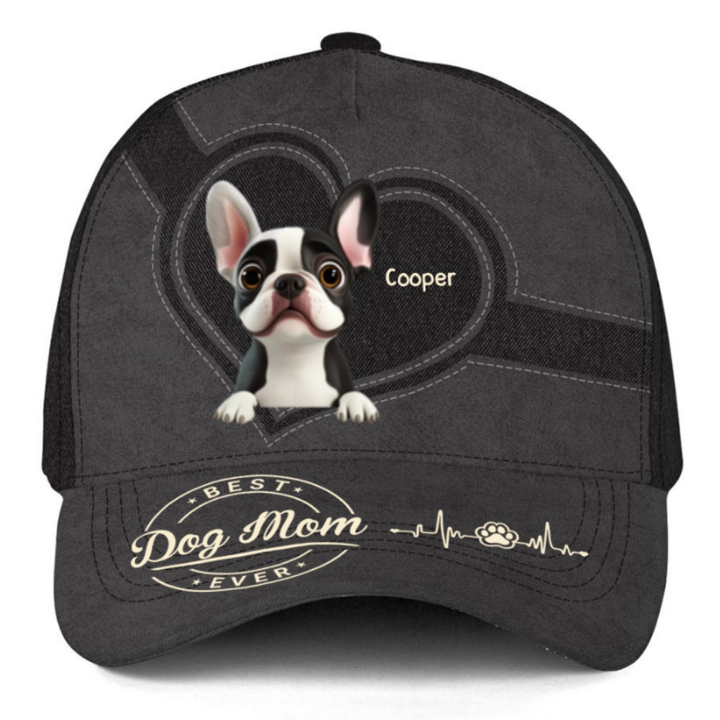 Best Dog Mom - Personalized Custom Comfortable Classic Cap for Maximum Sun Protection