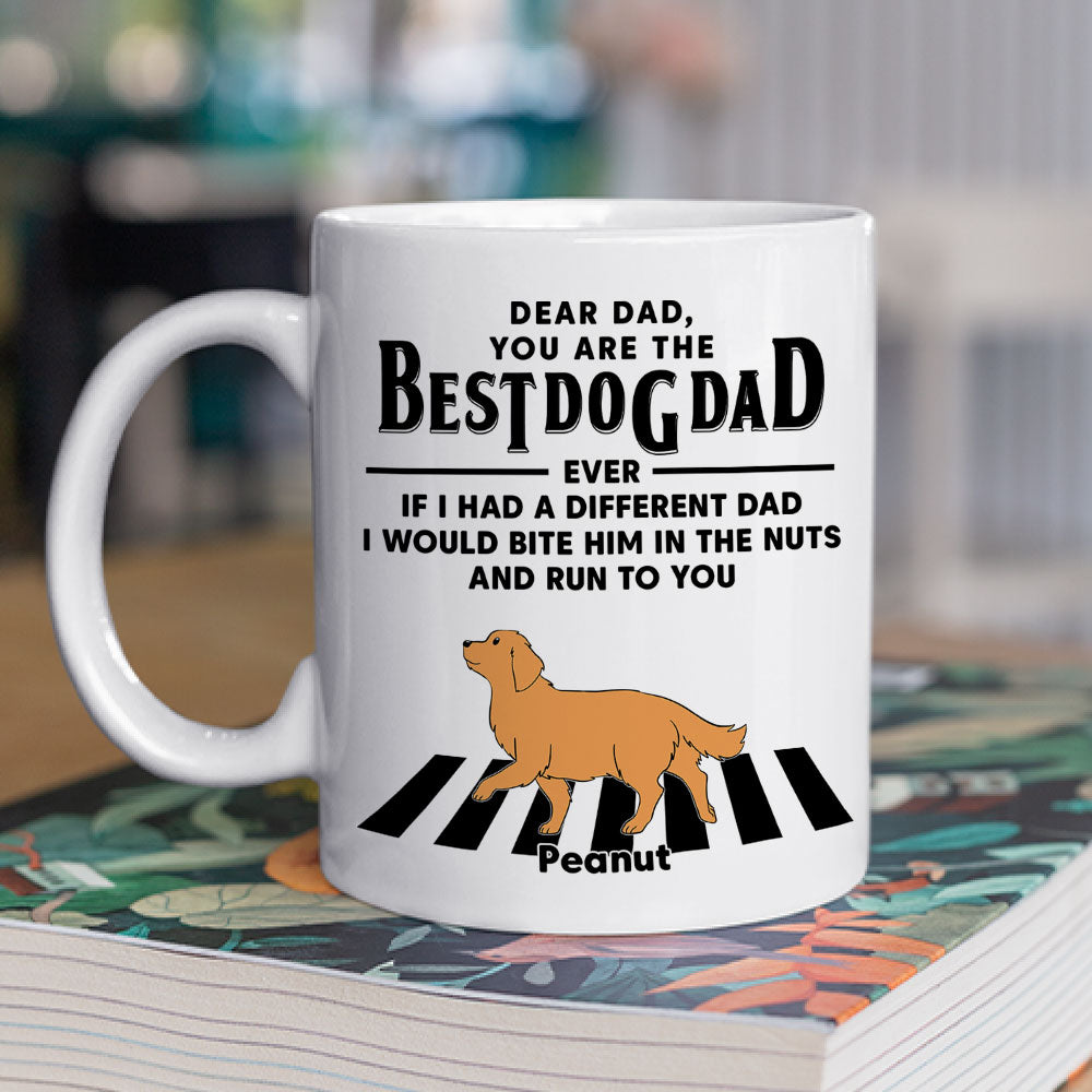 Personalized Custom Coffee Mug - Dogs Run To You (Up To 4 Dogs) for Pet Lovers