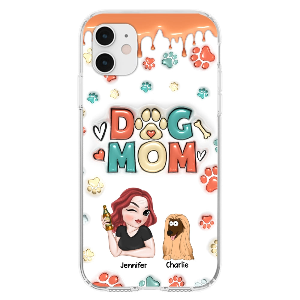 My Lovely Dog Ver 3 - Exclusive Personalized Custom 3D Inflated Effect TPU Phone Case for Smartphones