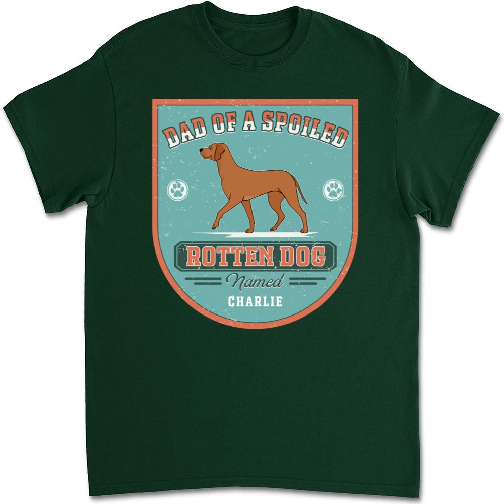 Spoiled Rotten Dogs - Customizable Personalized Unisex 5.3 oz T-Shirt