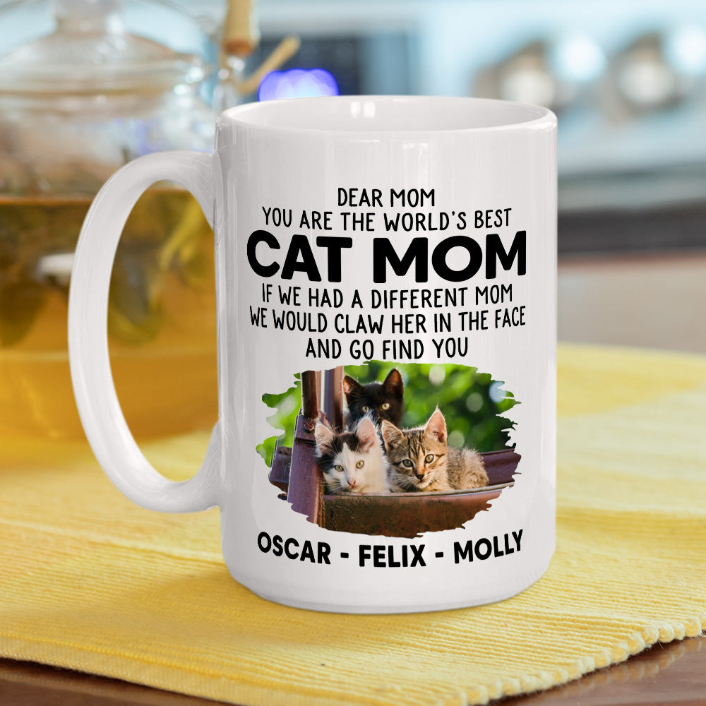 We Would Claw - Customizable Personalized Coffee Mug for Pet Lovers