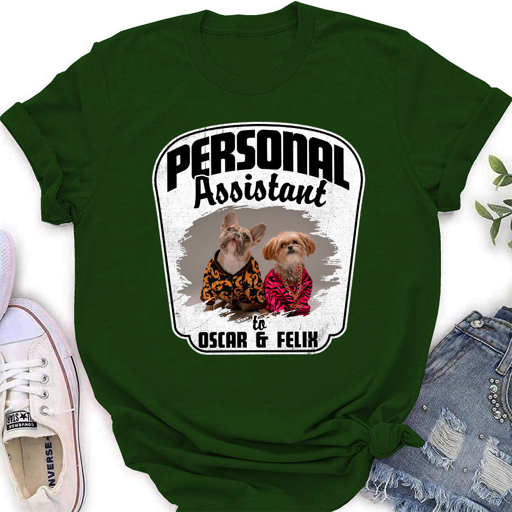 Personalized Custom Women's T-shirt - Ideal Gift for Pet Lovers
