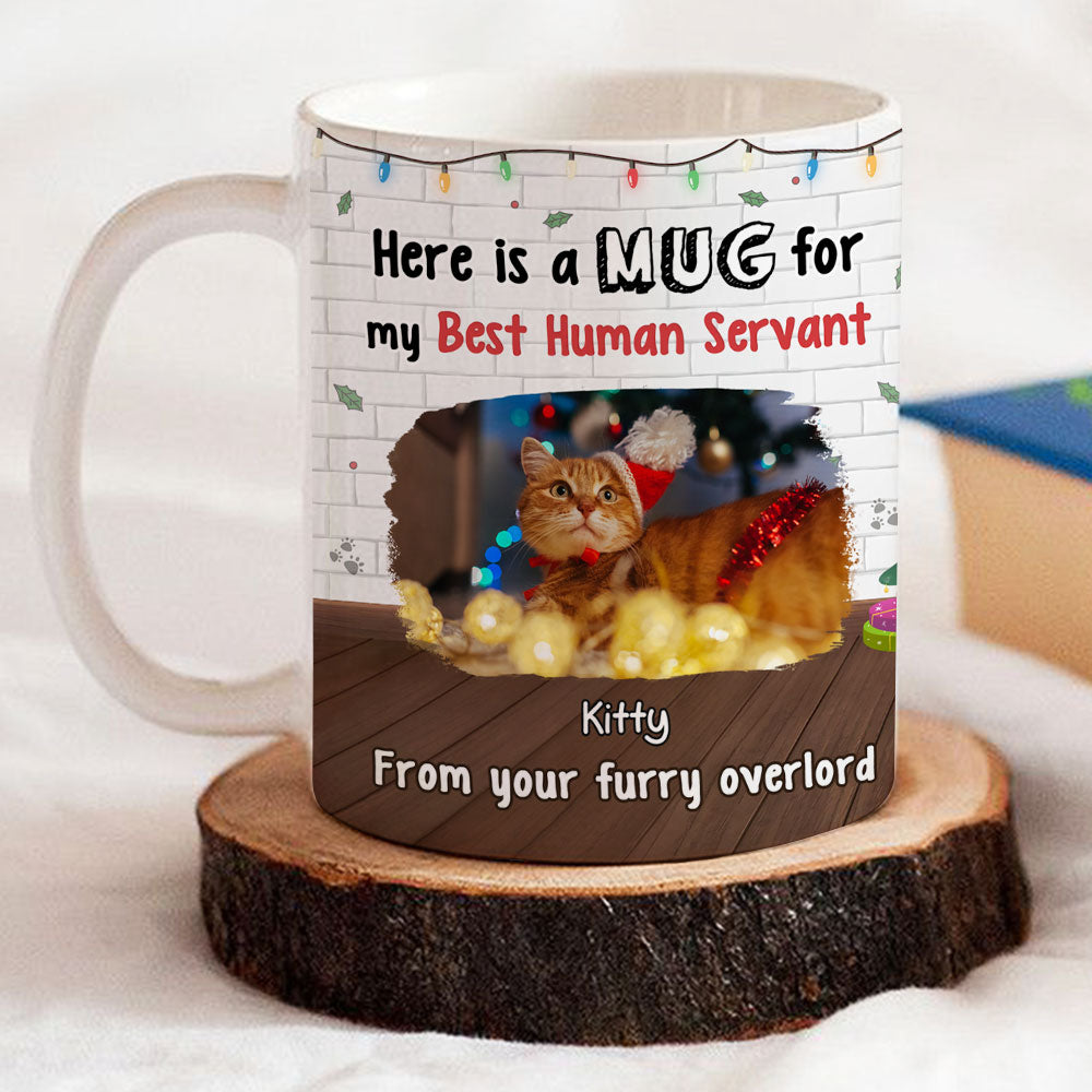 Personalized Custom Cat Mom and Dad Photo Coffee Mug - Ideal for All Beverages