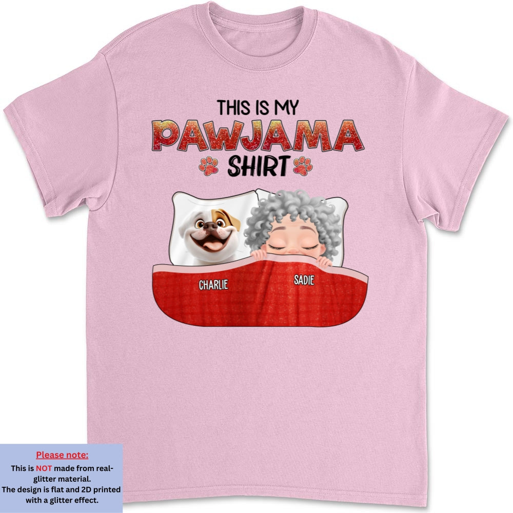 Pawjama Blink - Personalized Custom Unisex 5.3 oz T-Shirt for Pet Lovers