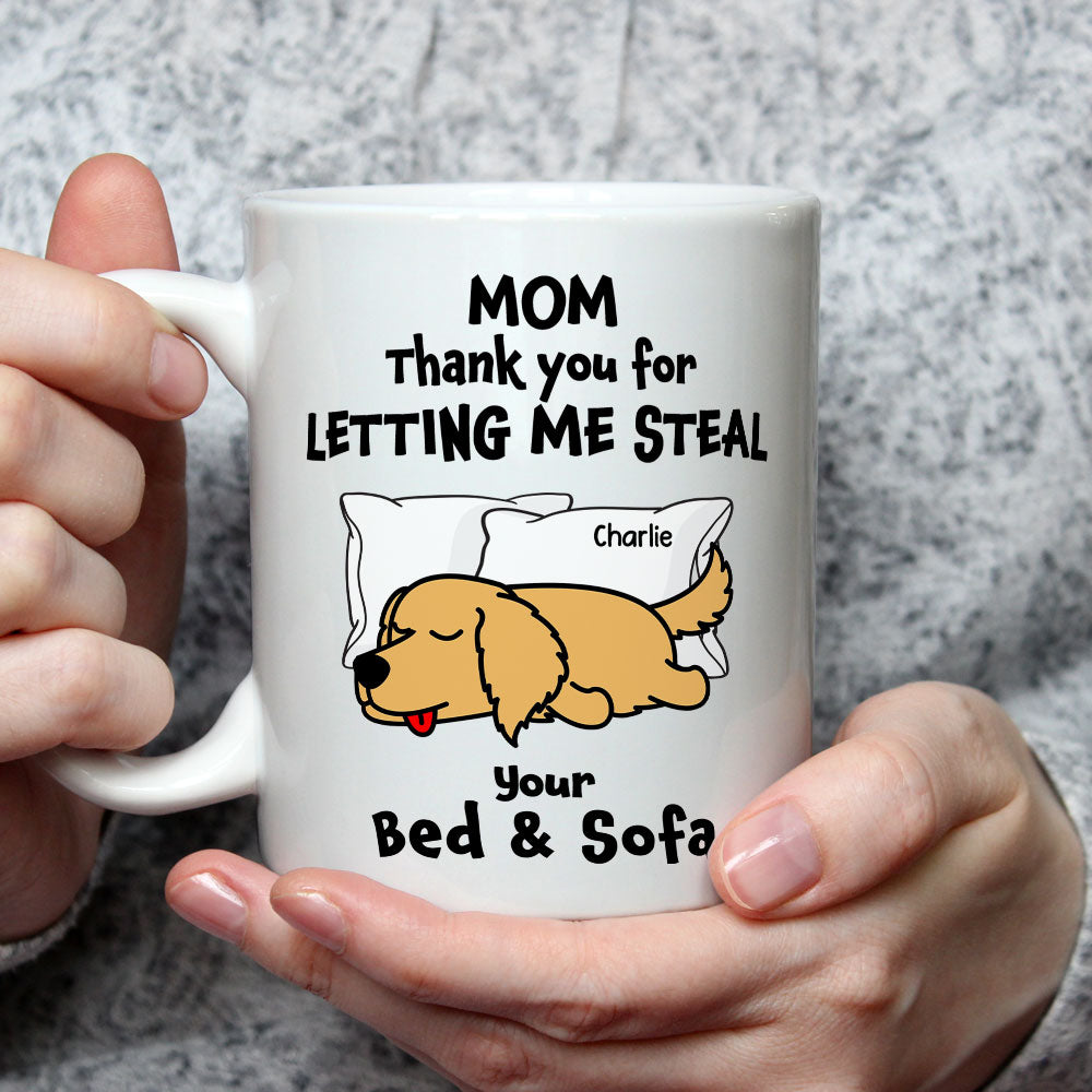 Let Me Steal - Exquisite Personalized Custom Coffee Mug for Pet Lovers