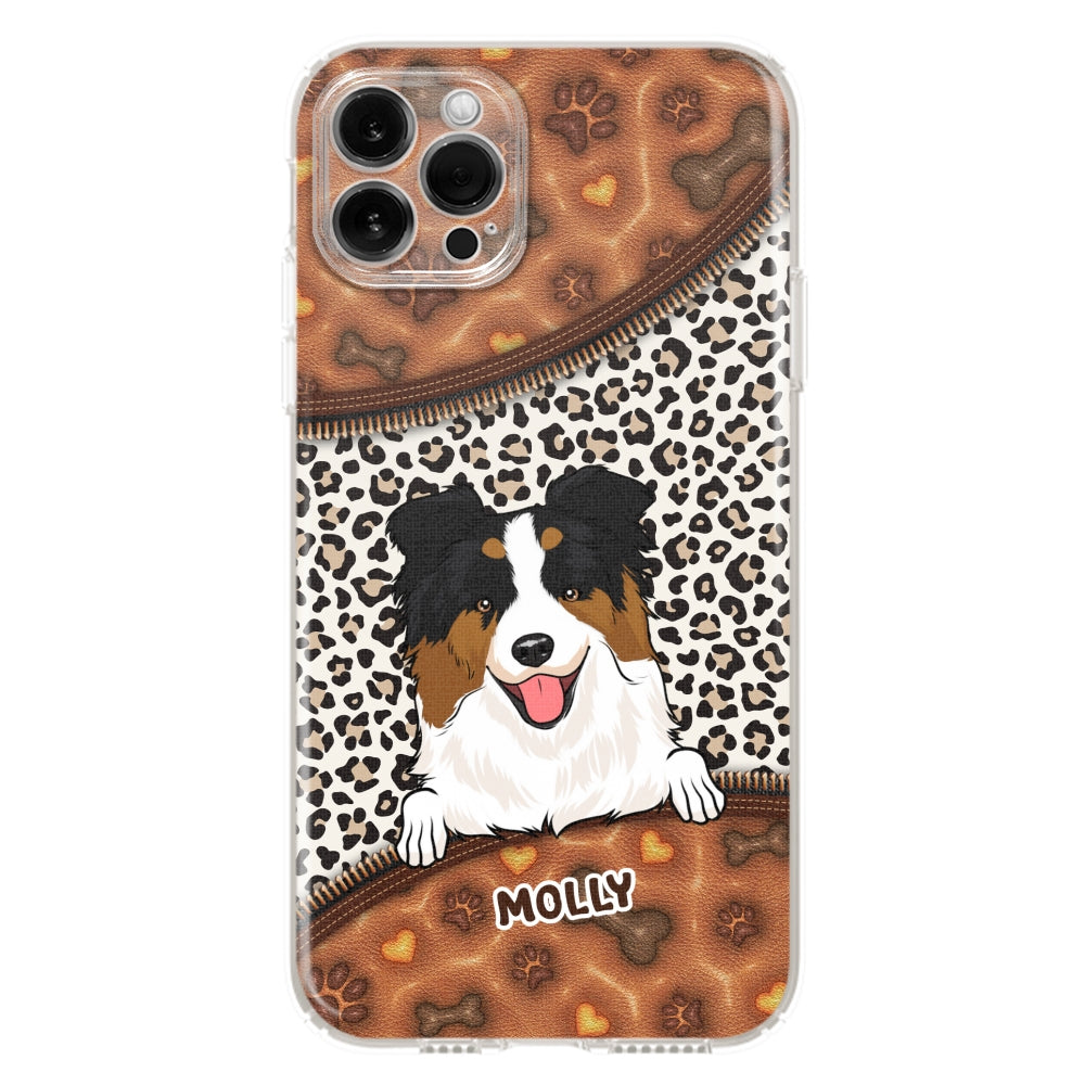 Our Dogs - Customizable 3D Inflated Effect Personalized Phone Case for Smartphones