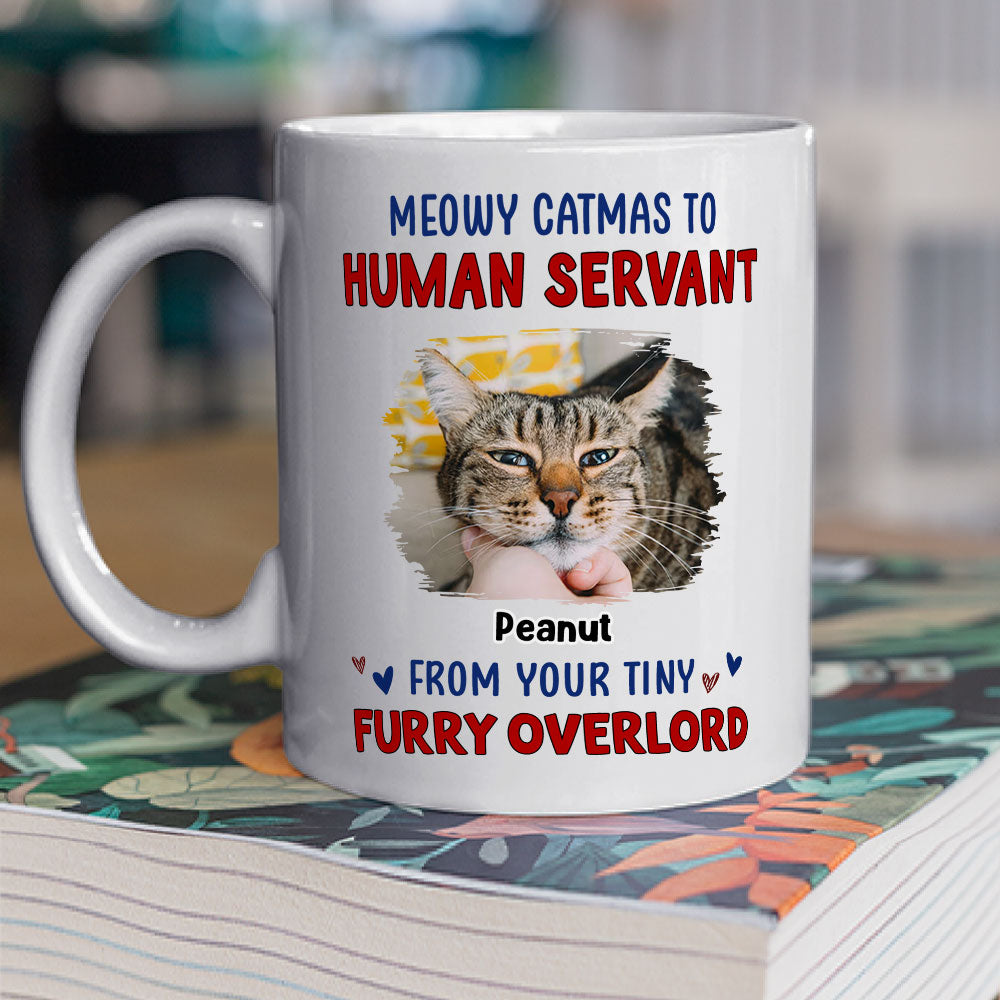 Personalized Custom Coffee Mug with Photos from Your Tiny Overlords
