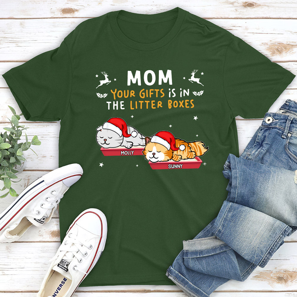 Unique Personalized Custom Unisex T-shirt - Gift Hidden In The Box for Pet Lovers