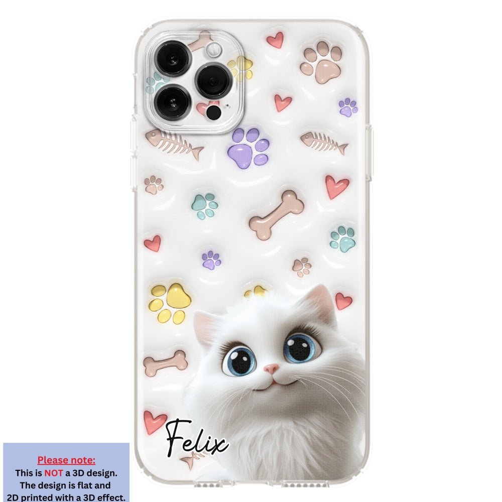 Adorable Baby Pet - Customizable 3D Inflated Effect Personalized Phone Case