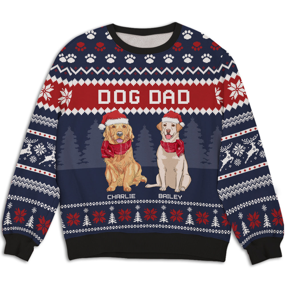 For Dog Parents - Unique Personalized Custom All-Over-Print Unisex Sweatshirt