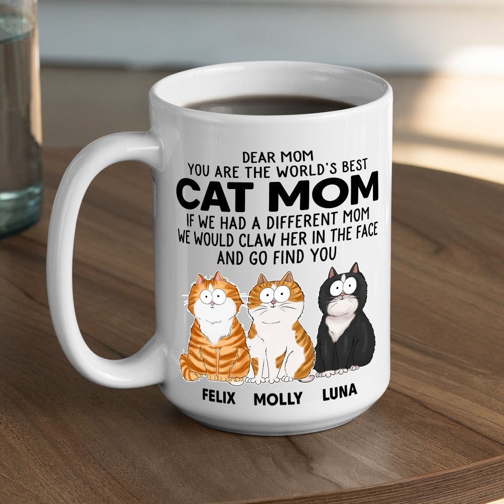 We Would Claw - Customizable Personalized Coffee Mug for Pet Lovers