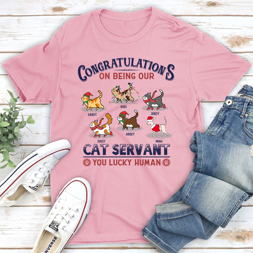 Congratulations - Personalized Custom Unisex 5.3 oz T-shirt for Pet Lovers