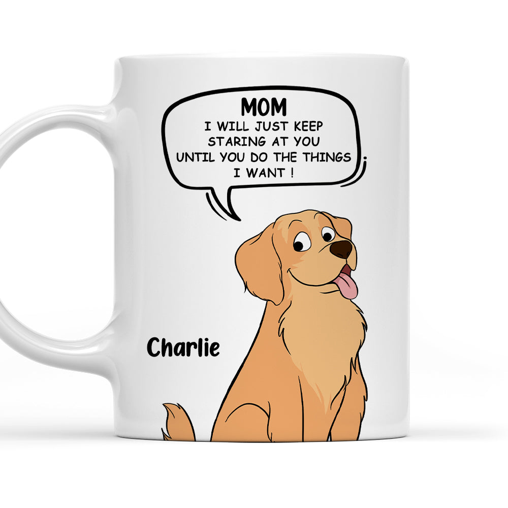 Eye-Catching Personalized Custom Coffee Mug - Ideal for Pet Lovers