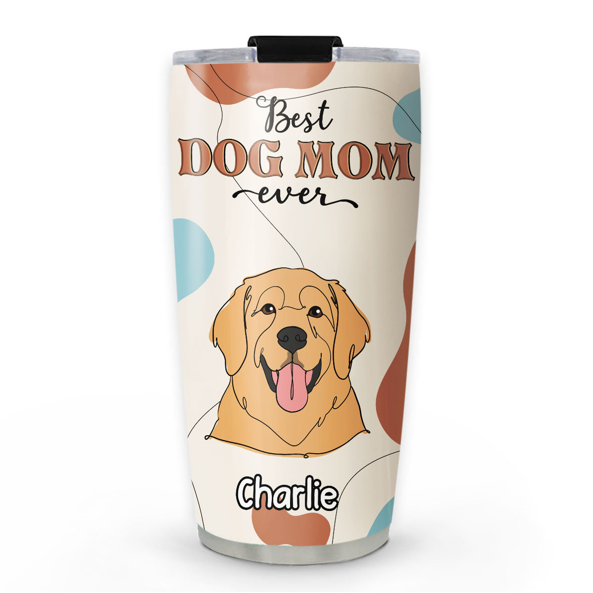 Best Dog Mom Dad Ever Personalized Custom 20oz Stainless Steel Tumbler with Thousands of Cool Designs