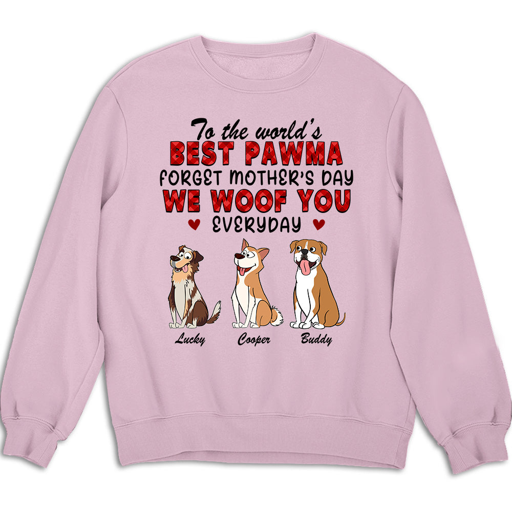 Forget That Day - Personalized Custom Unisex 8.0 oz Sweatshirt for Pet Lovers