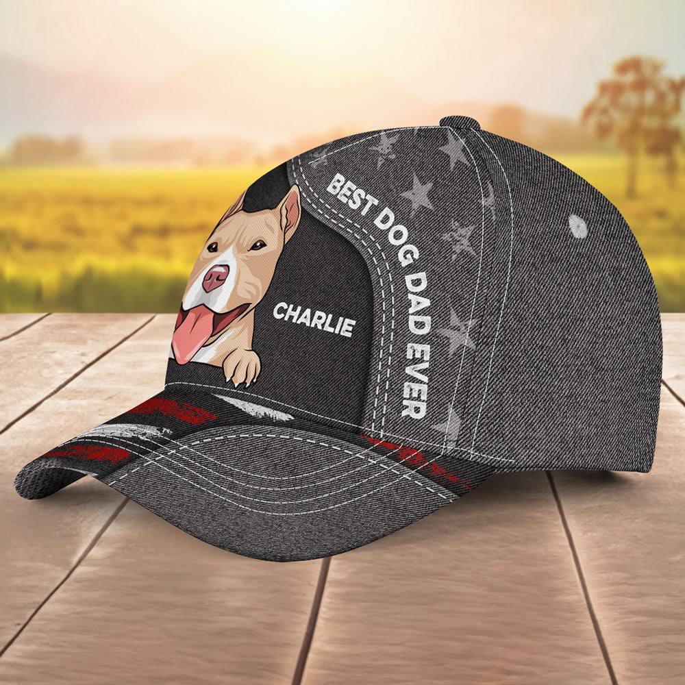 Top - Quality Personalized Custom Cap for the Best Dog Dads and Moms