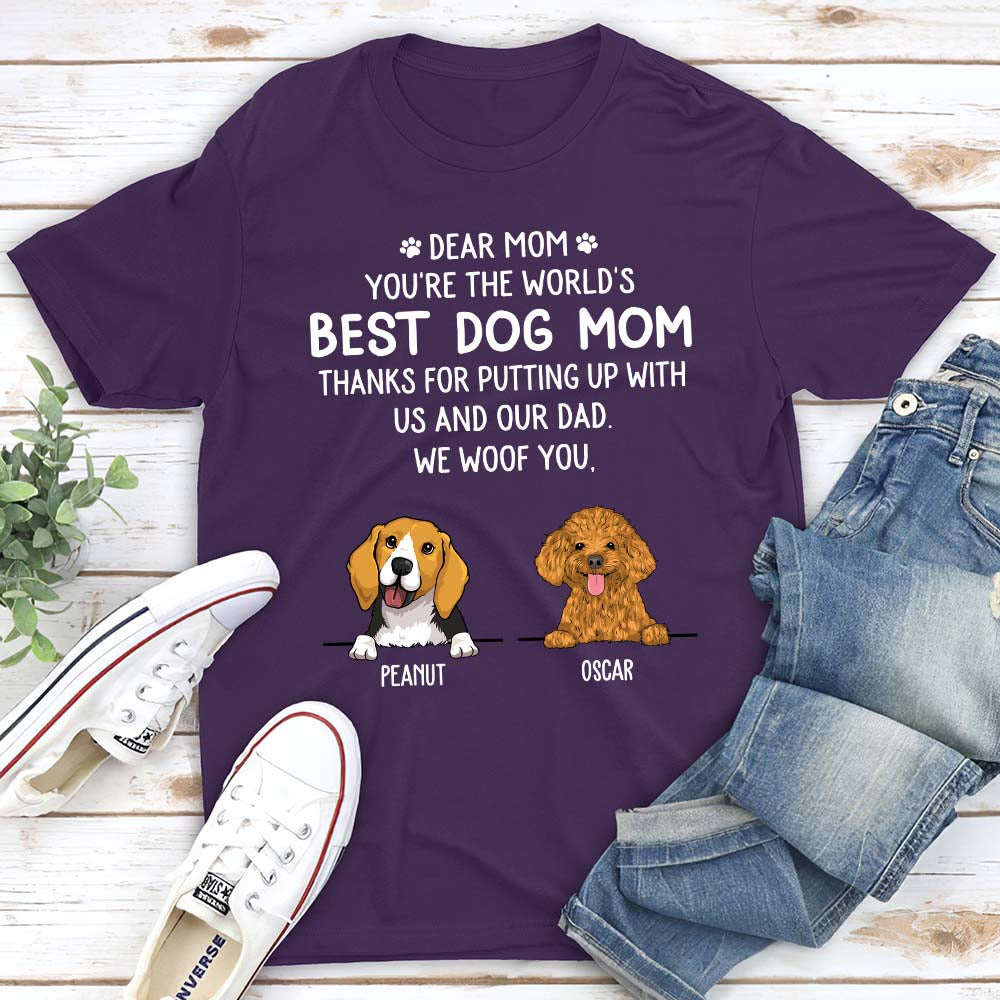 Me And My Mom - Personalized Custom Unisex T-shirt for Pet Lovers