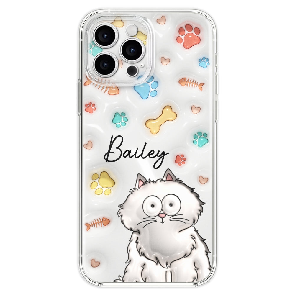 My Lovely Fur Babies Ver Pet - Personalized Custom 3D Inflated Effect Phone Case for All Smartphones