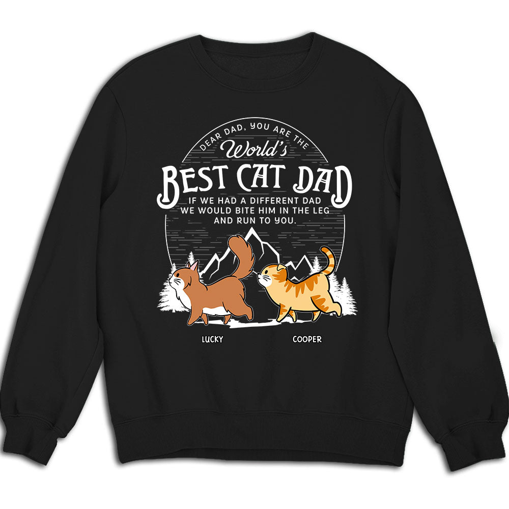 I Would Cat Version - Personalized Custom Unisex 8.0 oz Sweatshirt for Pet Lovers