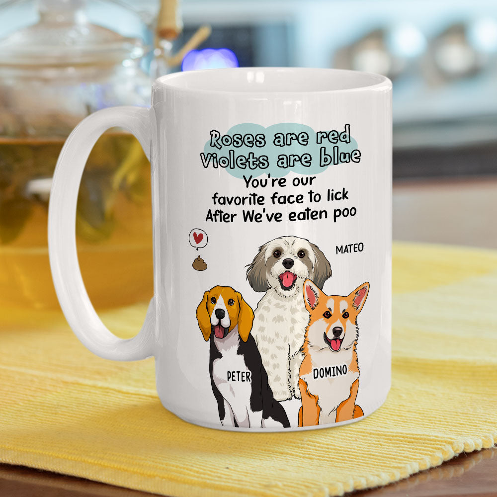 Favorite Face - Exquisite Personalized Custom 11oz Coffee Mug for Pet Lovers