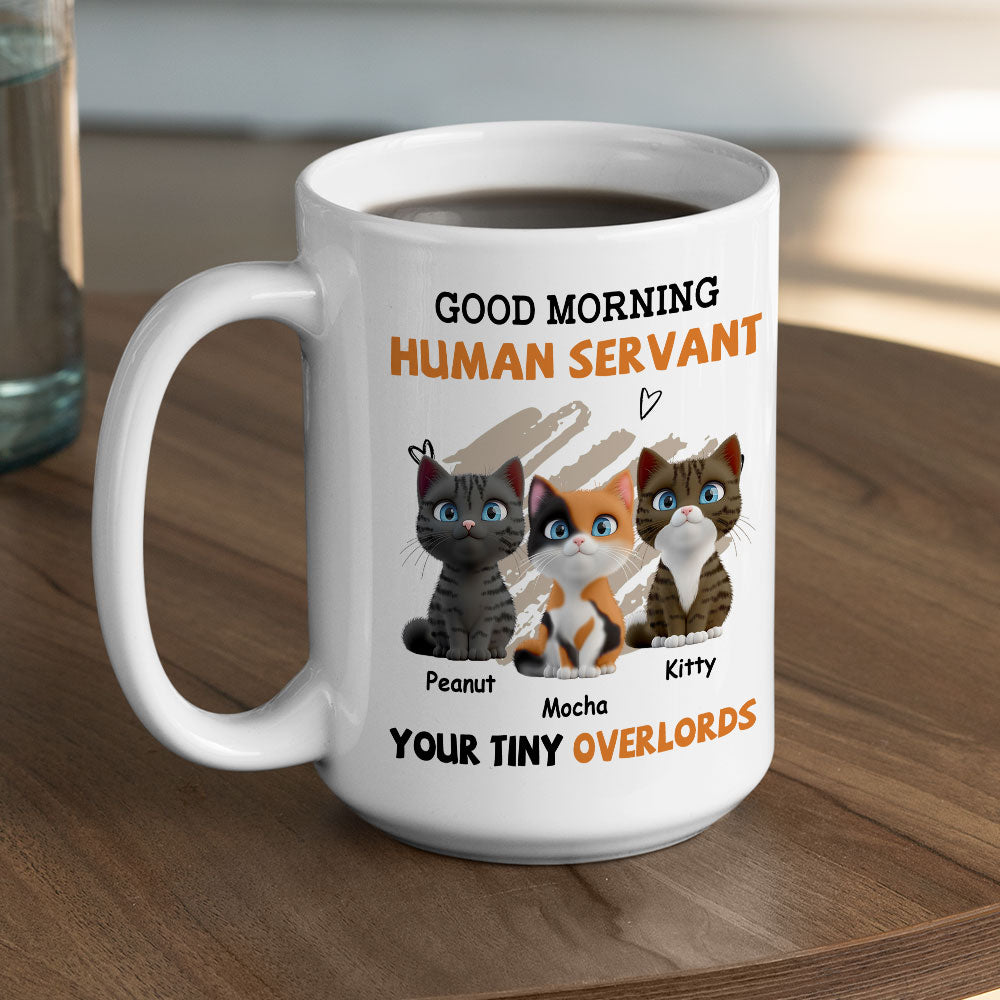 To My Human Servant Ver 2 - Personalized Customizable Coffee Mug for All Beverages
