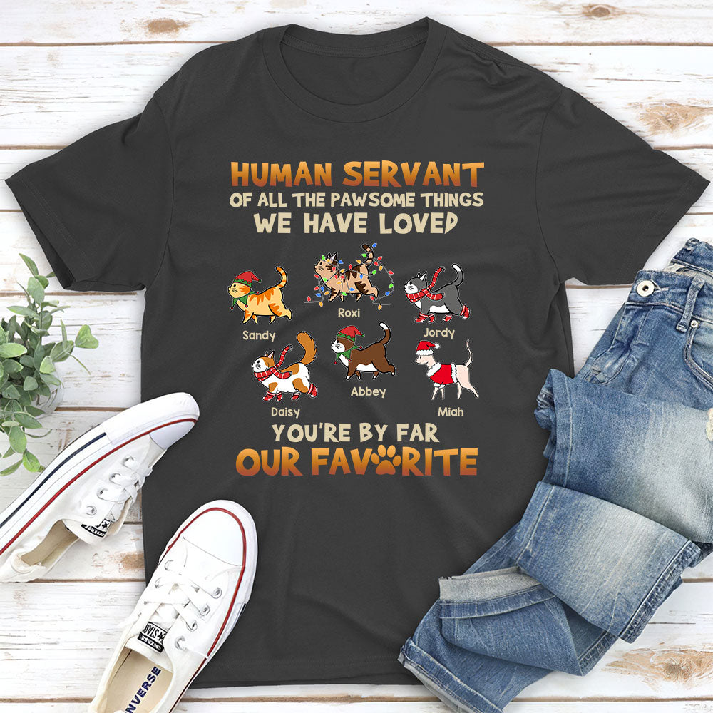 By Far Our Favorite - Personalized Custom Unisex 5.3 oz T-shirt for Pet Lovers