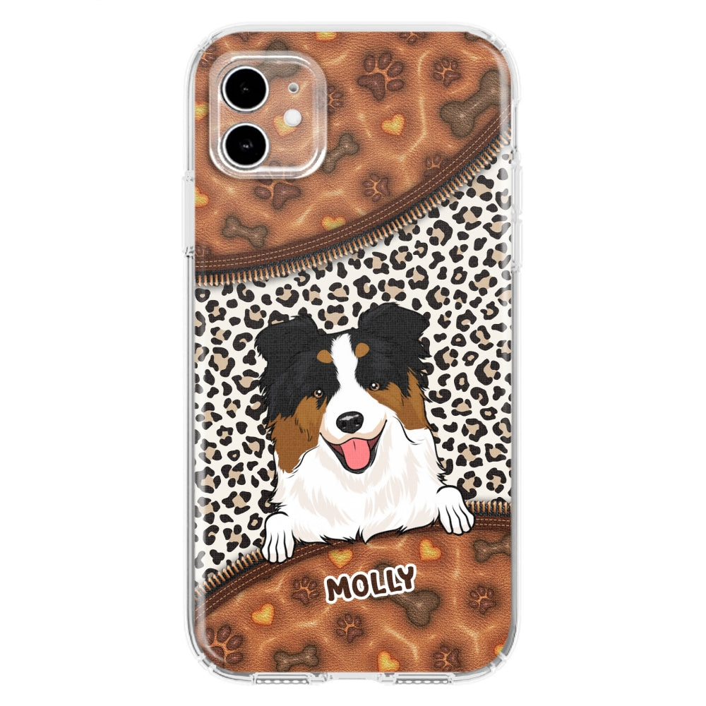 Our Dogs - Customizable 3D Inflated Effect Personalized Phone Case for Smartphones