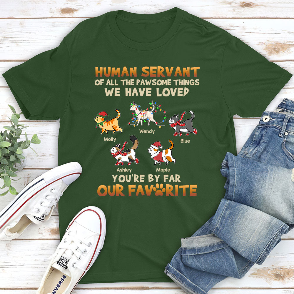 By Far Our Favorite - Personalized Custom Unisex 5.3 oz T-shirt for Pet Lovers