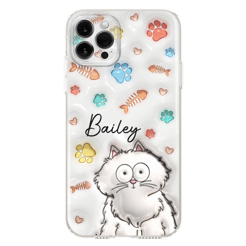 My Lovely Fur Babies - Personalized Custom 3D Inflated Effect Smartphone Case for Fashionable Protection