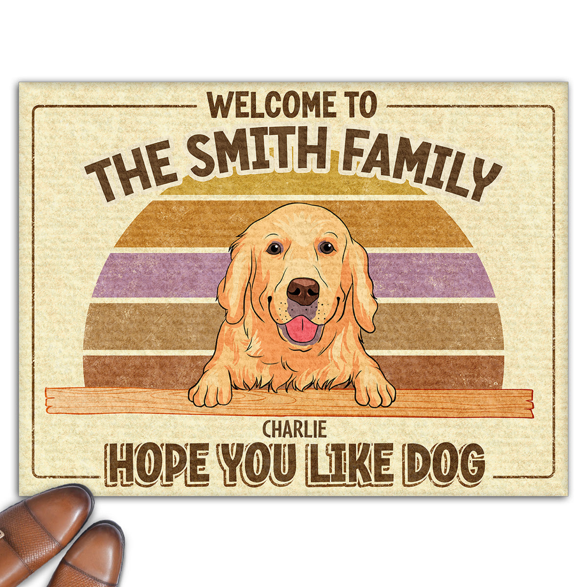 Welcome Home with Personalized Custom Pet Doormat - Ideal for Pet Lovers