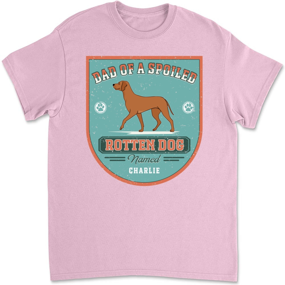 Spoiled Rotten Dogs - Customizable Personalized Unisex 5.3 oz T-Shirt