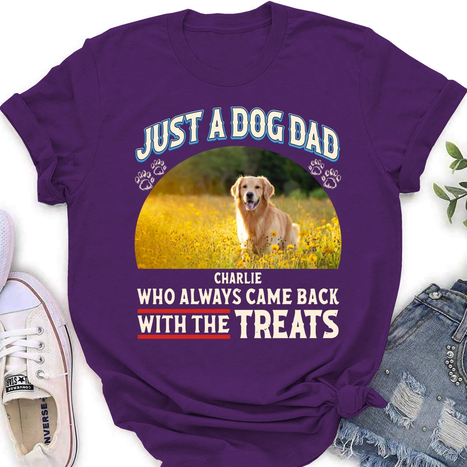 Who Always Came Back Personalized Custom Photo Women's T-shirt - Ideal Gift for Pet Lovers