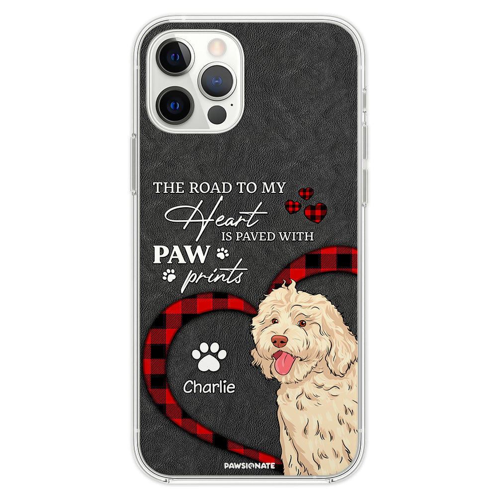 Road To Heart - Customizable Personalized Pet Lover Phone Case