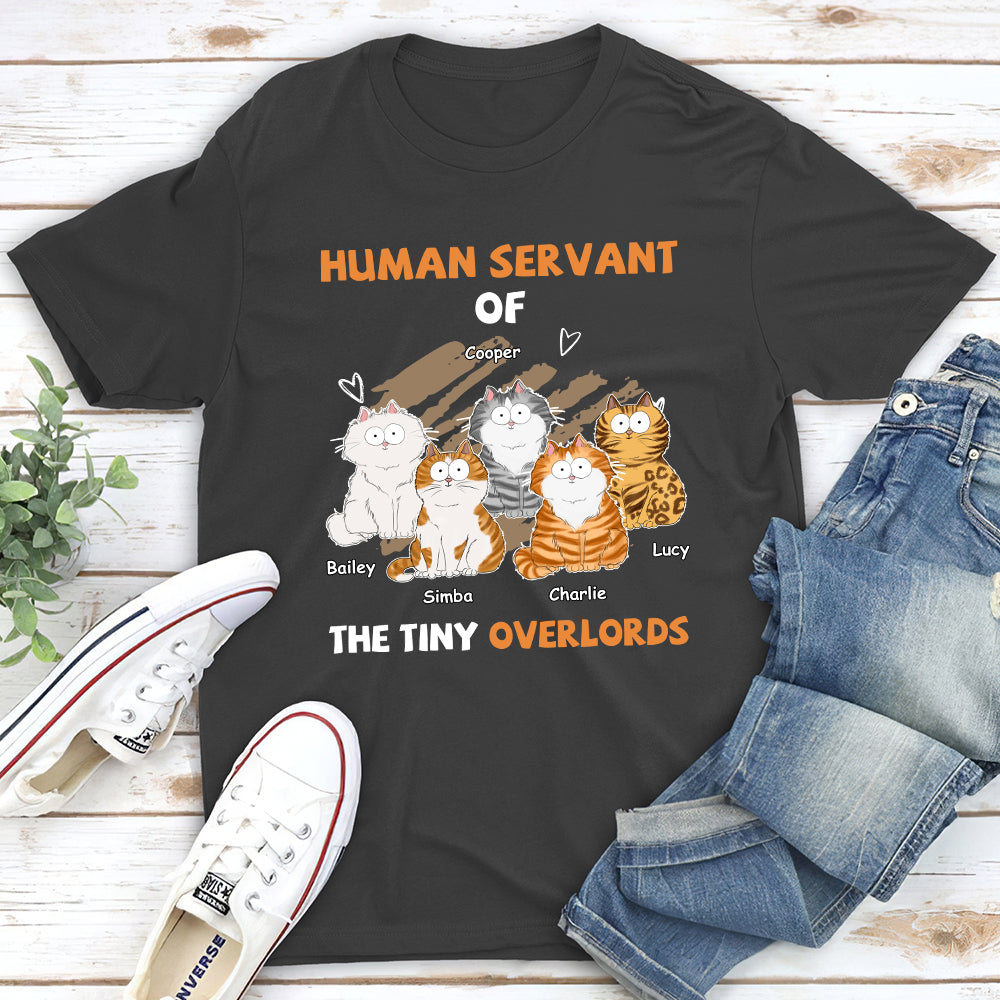 Exclusive Personalized Custom Unisex T-shirt - Human Servant Of Overlords