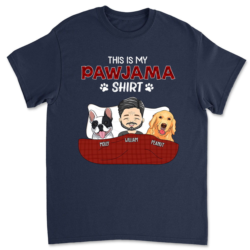 Personalized Custom Unisex Pajama T-shirt - Version 2
