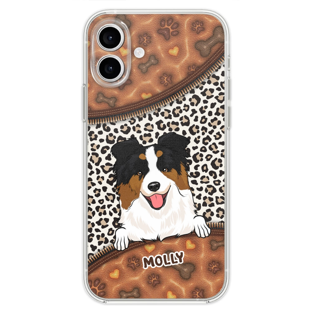 Our Dogs - Customizable 3D Inflated Effect Personalized Phone Case for Smartphones